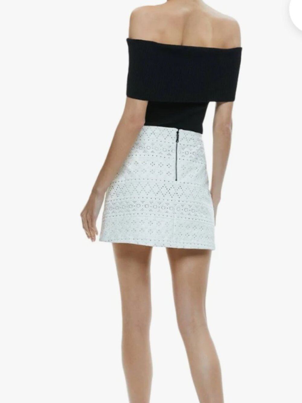 A&O Riley Embroidered Mini Skirt - Picture 2 of 10